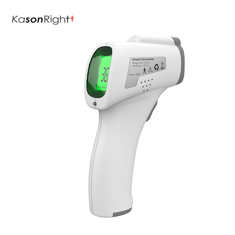 Nhiệt kế trán hồng ngoại không cảm ứng, Nhiệt kế kỹ thuật số cho bé, người lớn, đồ vật